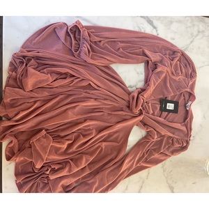 She's Flirty Slinky Mini Dress - Mauve